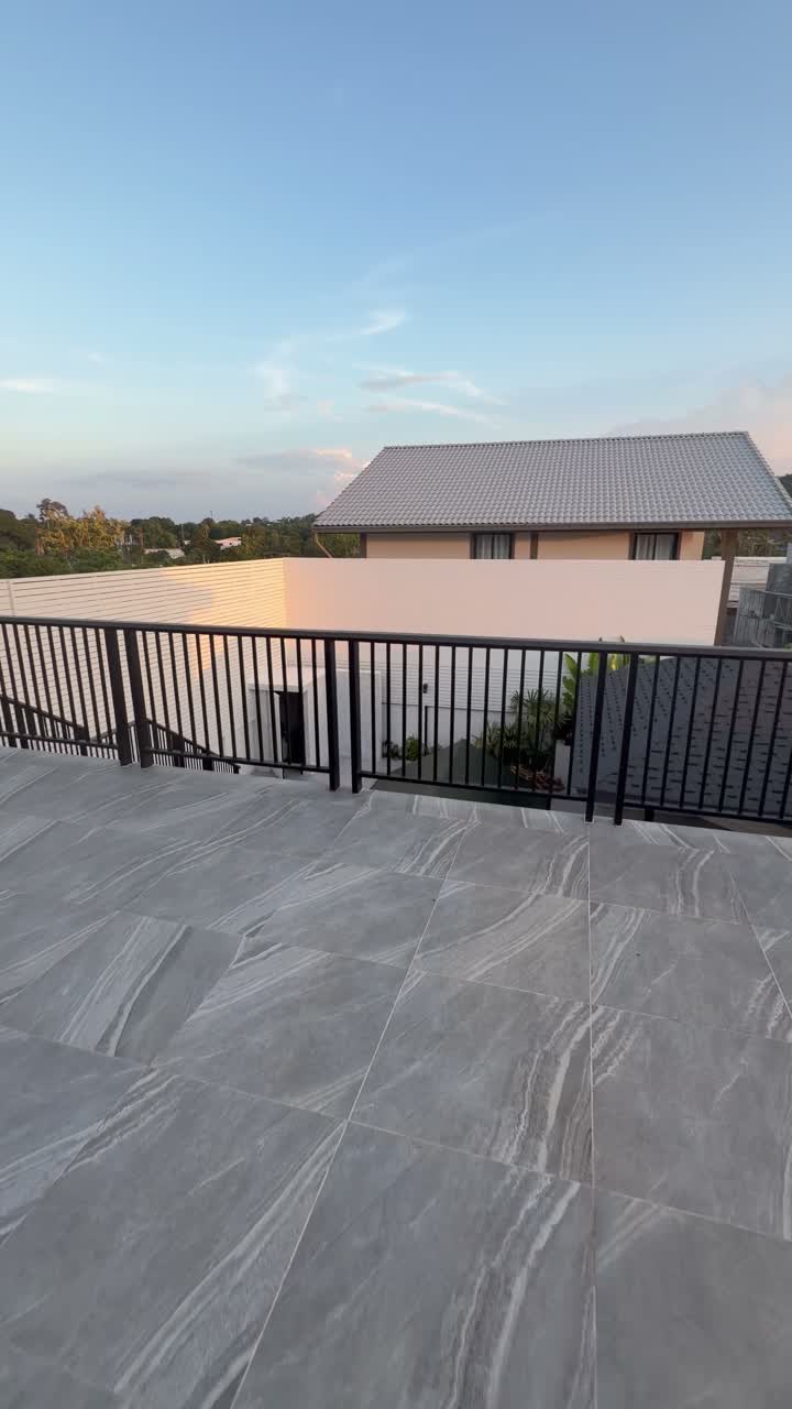 The roof terrace — Koh Samui, Thailand · panorama