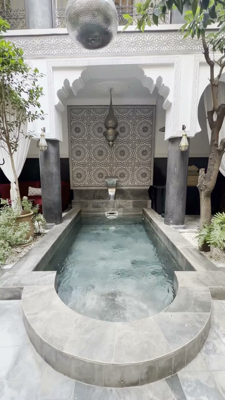 The salon — Marrakech · reception