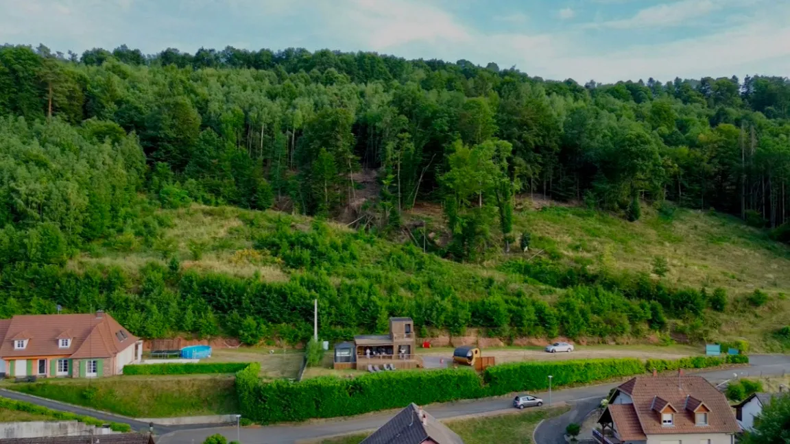 Village et vallée en Alsace, cadre de vie recherché par les acheteurs frontaliers